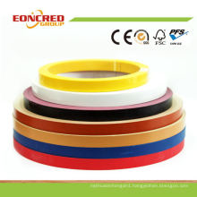 High Glossy Solid Color Wood Grain Color PVC Edge Banding